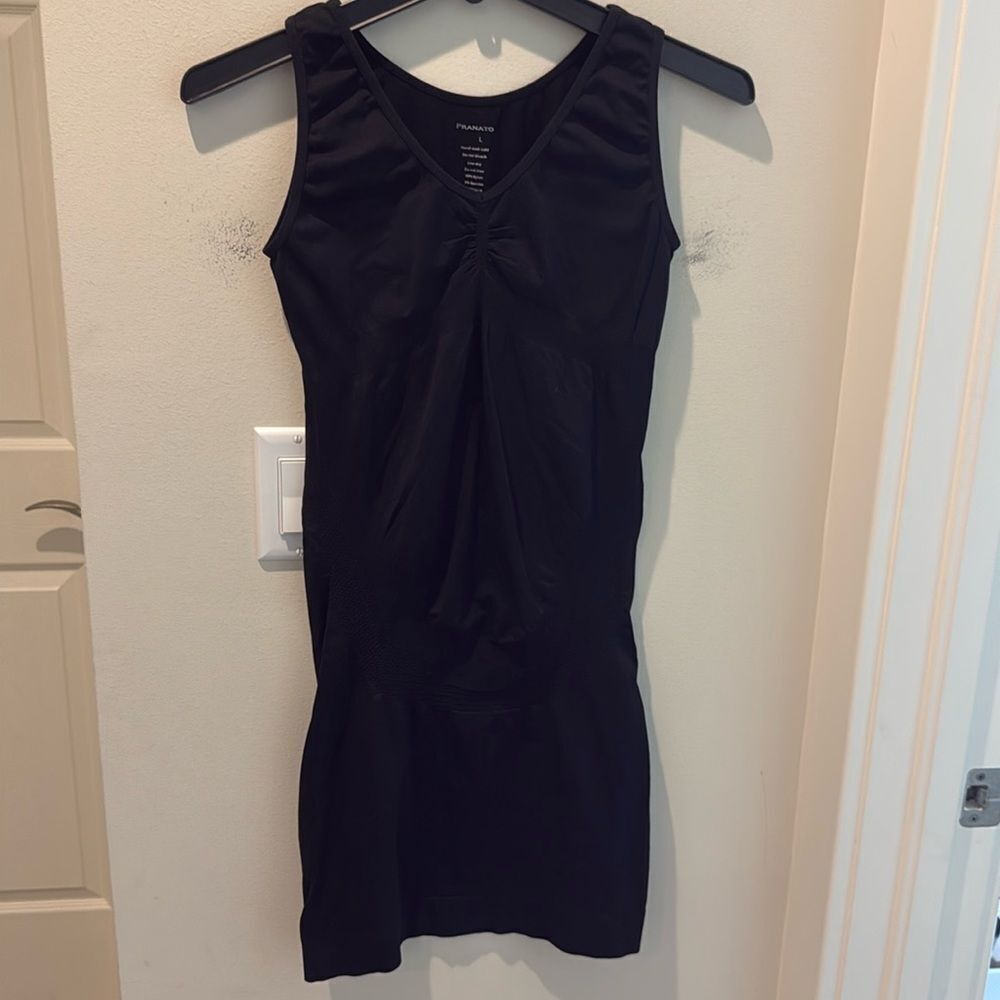 Franato Maternity Shapewear Black Slip-Dress size Large